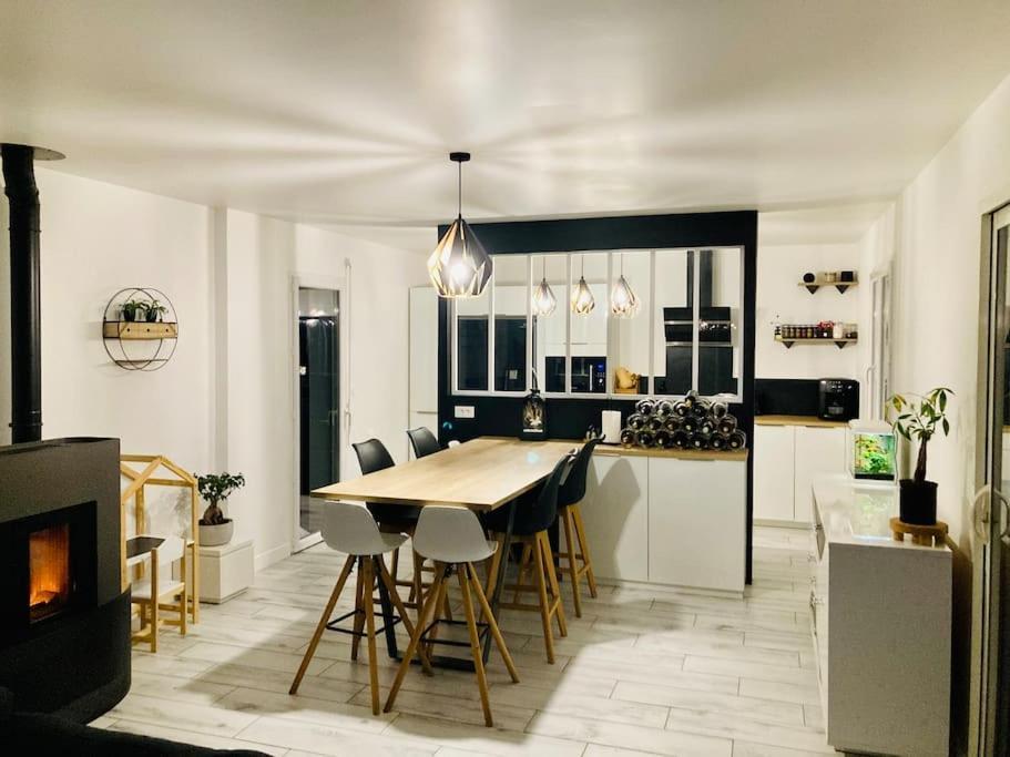 Ondres : Maison Moderne Proche Plage Et Centre Ville Luaran gambar