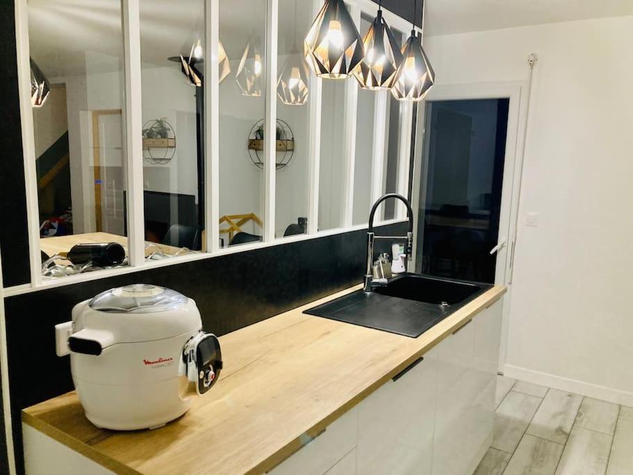 Ondres : Maison Moderne Proche Plage Et Centre Ville Luaran gambar