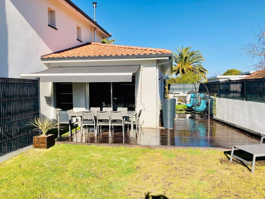 Ondres : Maison Moderne Proche Plage Et Centre Ville Luaran gambar