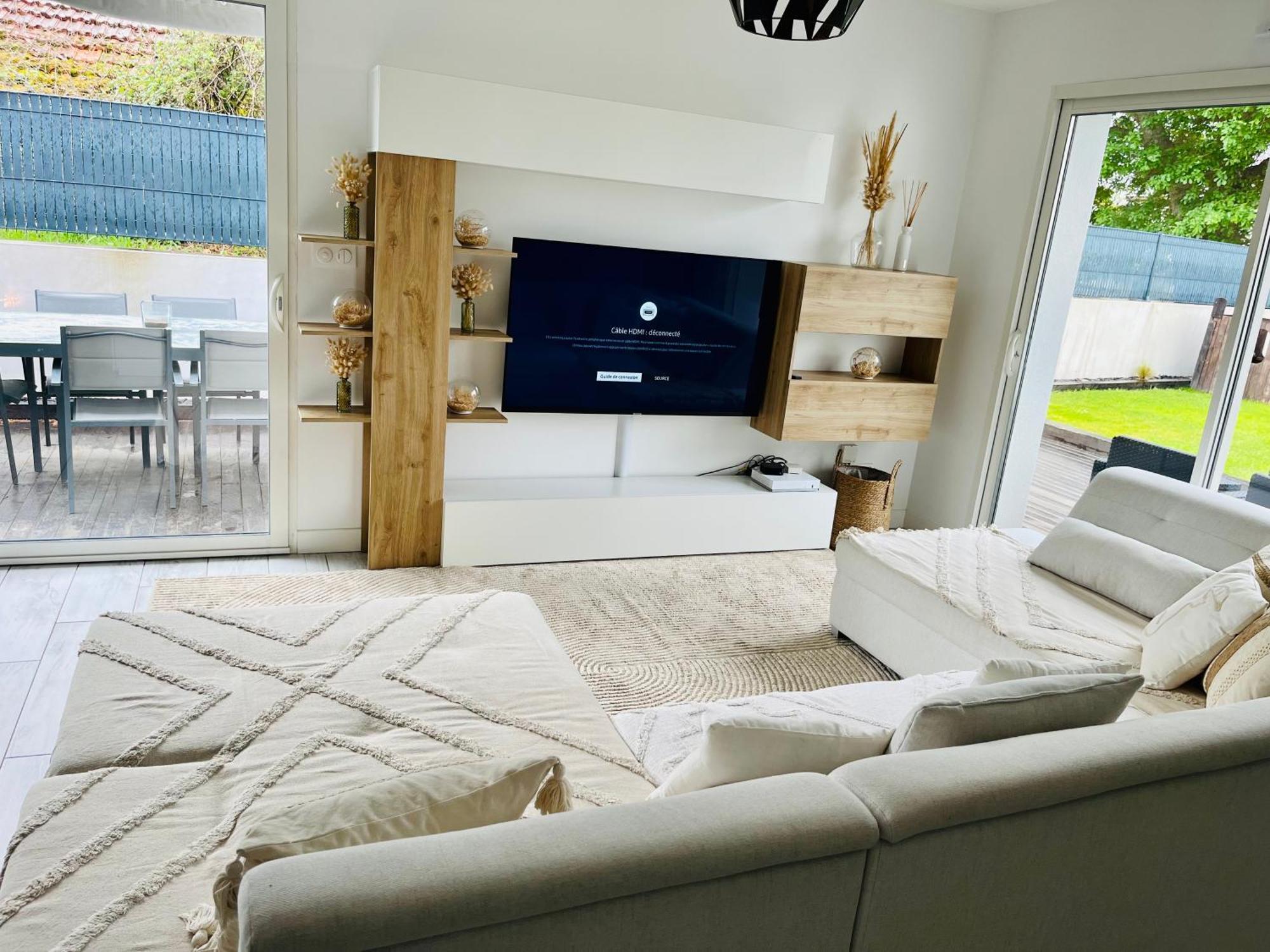 Ondres : Maison Moderne Proche Plage Et Centre Ville Luaran gambar