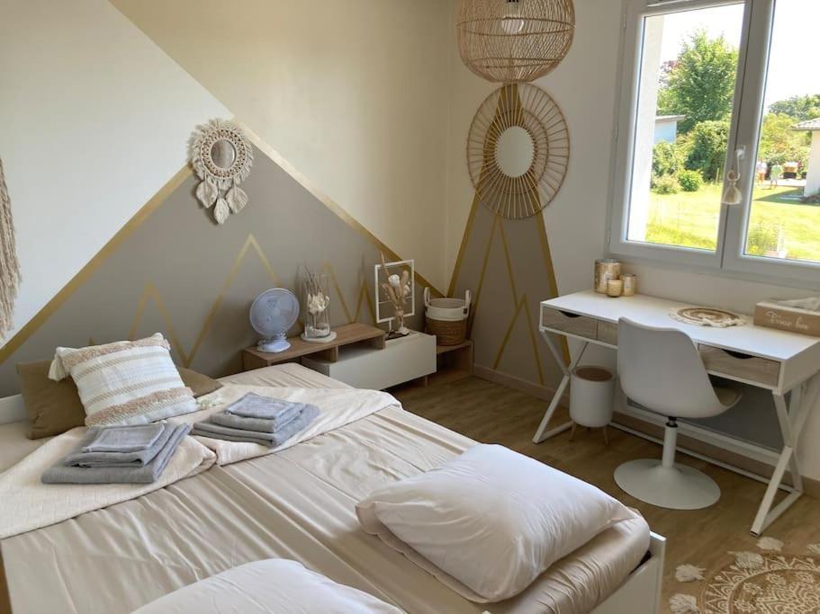 Ondres : Maison Moderne Proche Plage Et Centre Ville Luaran gambar