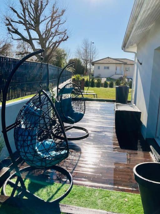 Ondres : Maison Moderne Proche Plage Et Centre Ville Luaran gambar