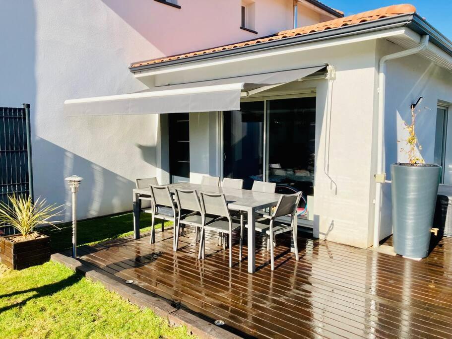 Ondres : Maison Moderne Proche Plage Et Centre Ville Luaran gambar