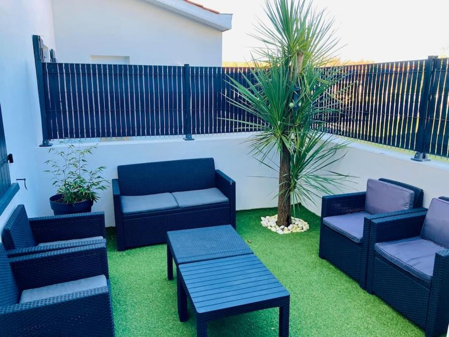 Ondres : Maison Moderne Proche Plage Et Centre Ville Luaran gambar